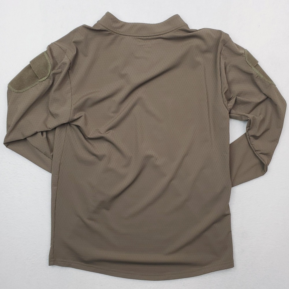 Velocity Systems Boss Rugby Shirt Mens Medium Green Arm Pocket Tactical USA Made - Picture 6 of 11
